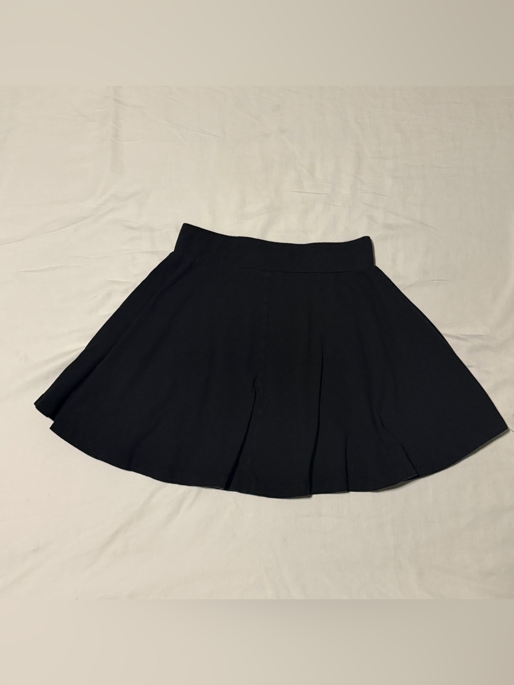 Nordstrom Black Circle Skirt with Wide Waistband - Picture 2 of 5